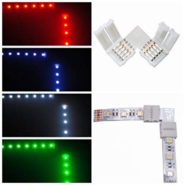 Combo Led dây nhiều màu RGB 5050 5V và bộ mạch nháy có điều khiển từ xa TẶNG 4 ĐẦU KẾT NỐI CHỮ L