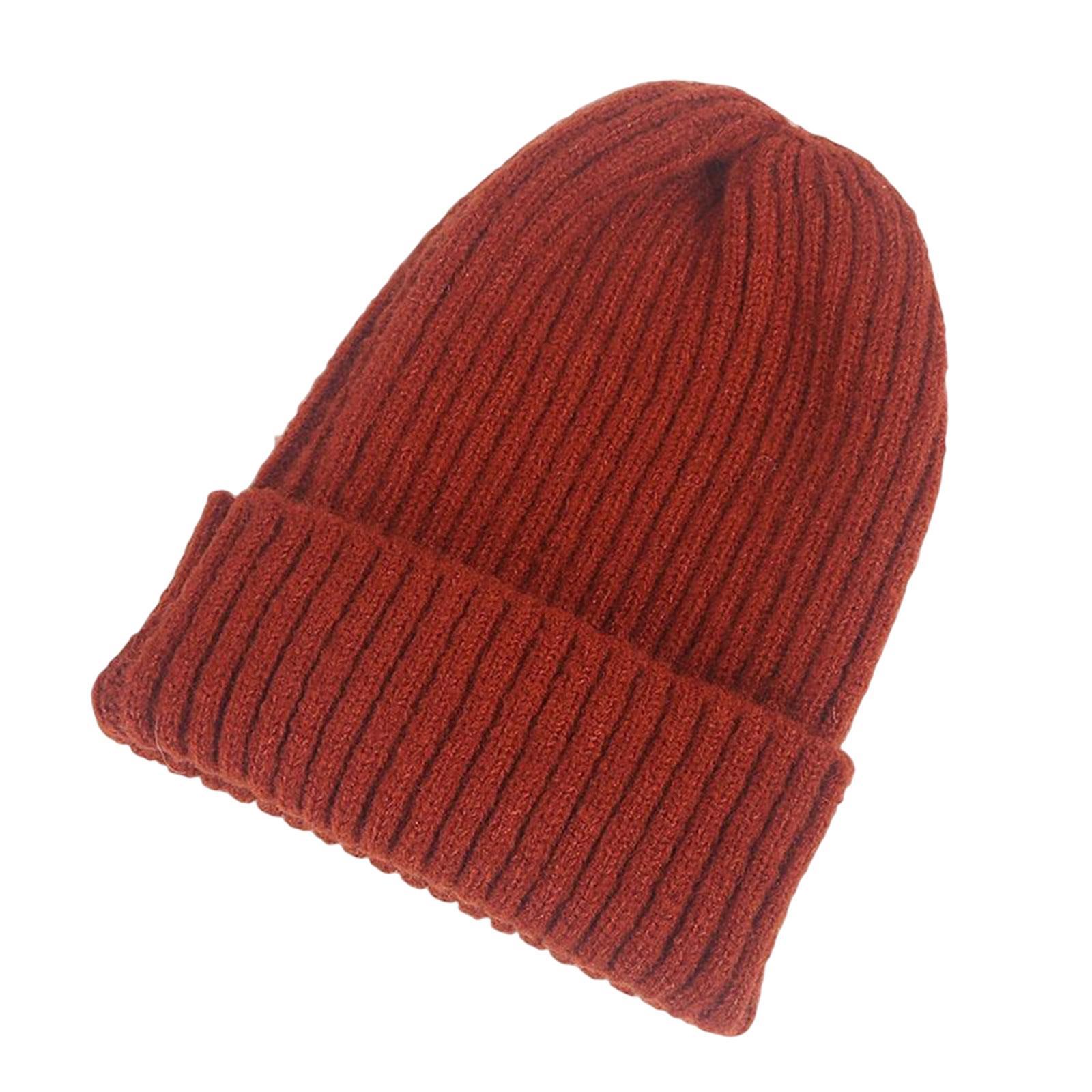 2 Winter Hat Warm Beanie Fashion Thick for Unisex Winter Activities Skiing