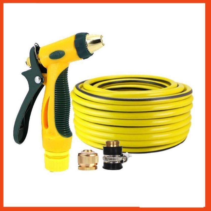 Bộ dây vòi xịt nước rửa xe, tưới cây tăng áp 3 lần,loại 3-5M 206317