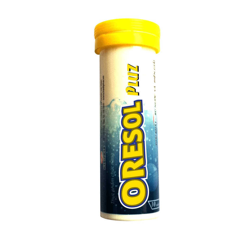 Viên sủi Oresol Pluz tăng cường sức đề kháng, giải khát, bù nước và điện giải