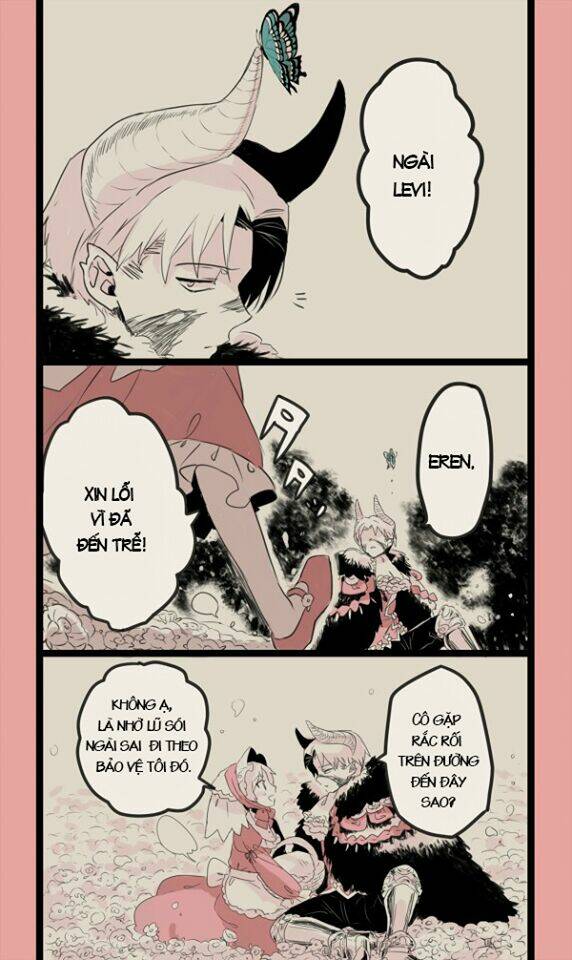 chàng ác quỷ levi và cô bé bán bông eren chapter 2 3