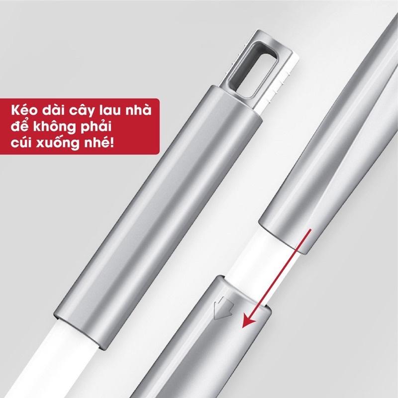 Cây chổi lau nhà chữ X, chổi lau nhà thông minh tự vắt chính hàng SPIN.MOP cao cấp