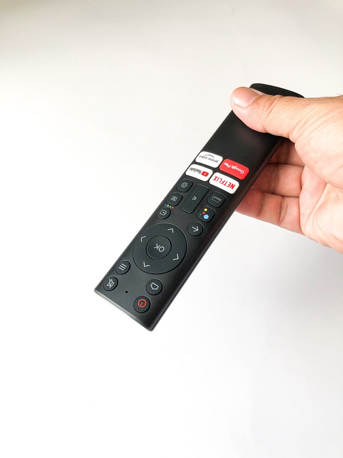 Remote Điều Khiển Dành Cho Casper Tivi Nhận Giọng Nói, Smart TV Netflix Youtube