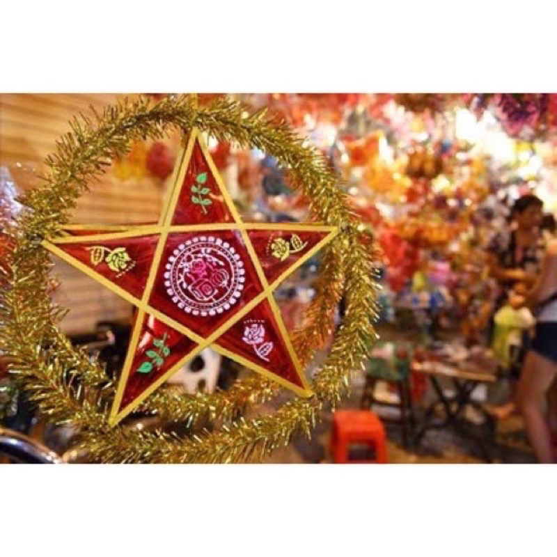 Lồng đèn ngôi sao tre trung thu