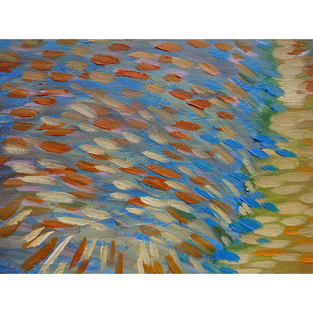 Tranh Sơn Dầu Vẽ Tay 30x40cm - Vinh Quang