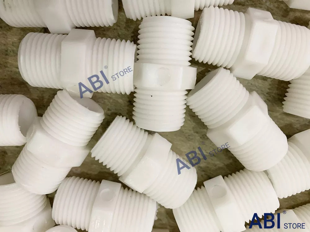 COMBO 2 Cái - Nối Răng Ngoài 21 Nhựa - Nối Thẳng