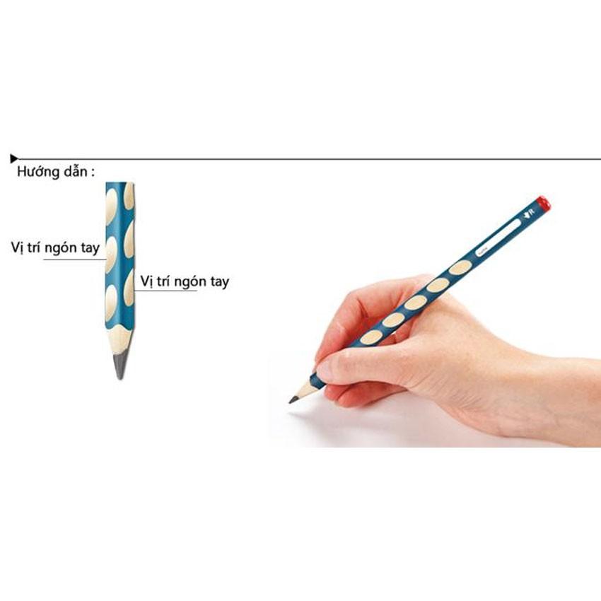 Bút chì gỗ hình thể học STABILO EASYwrite (tay trái) PCE323L-HB