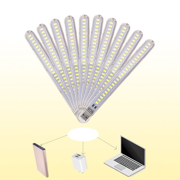 Đèn Led 24 Bóng Siêu Sáng Cắm Cổng Usb (Tặng 1 Móc Khóa Dây Da Pu Đính Đá Lấp Lánh Màu Ngẫu Nhiên)