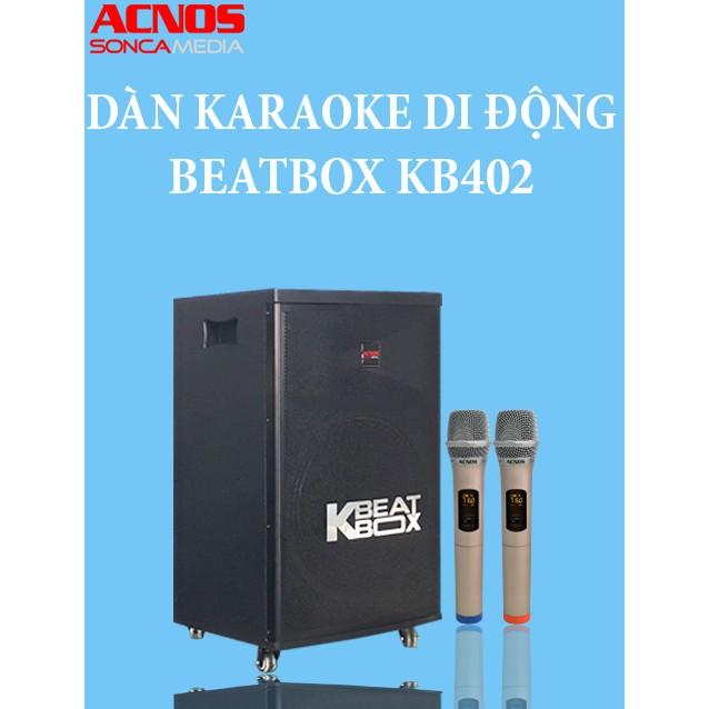 Loa Kéo Karaoke Acnos KB402 Beat Box Hàng Chính Hãng
