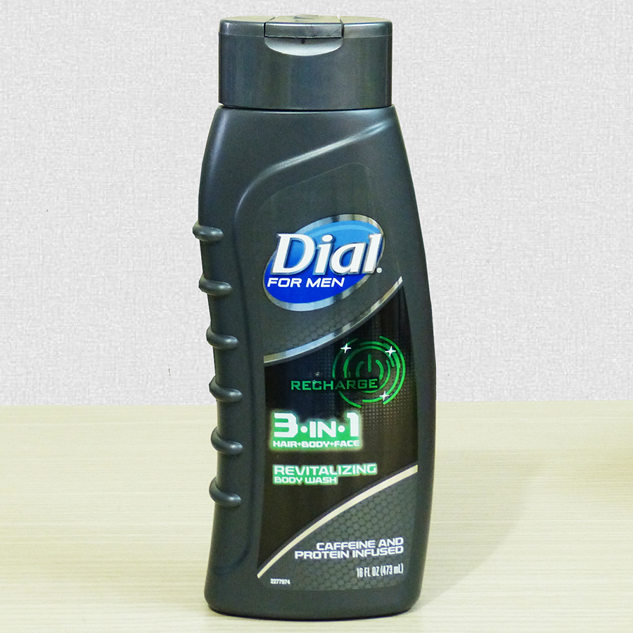 Sữa tắm gội Nam Dial Recharge 473 ml