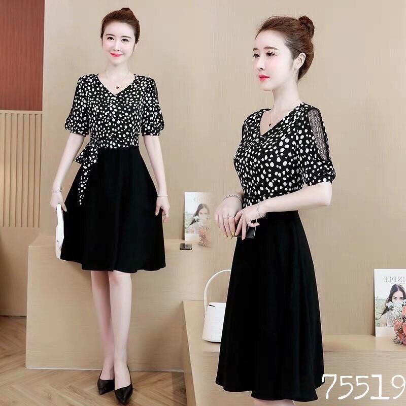 ĐẦM VOAN CHẤM BI NỮ SIÊU SANG CỰC HOOOT