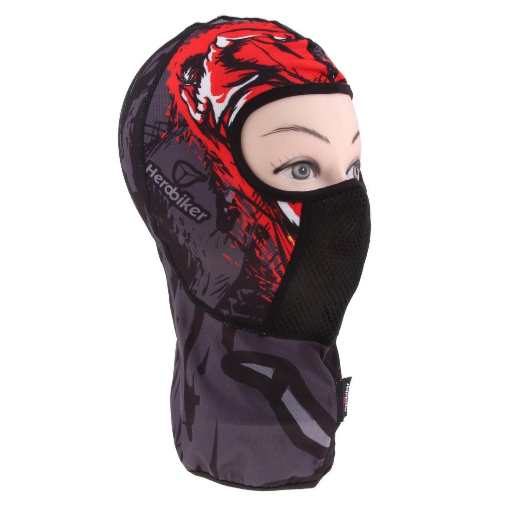 Motorcycle Bike Helmet Neck Face Mask Ski Headband COOL