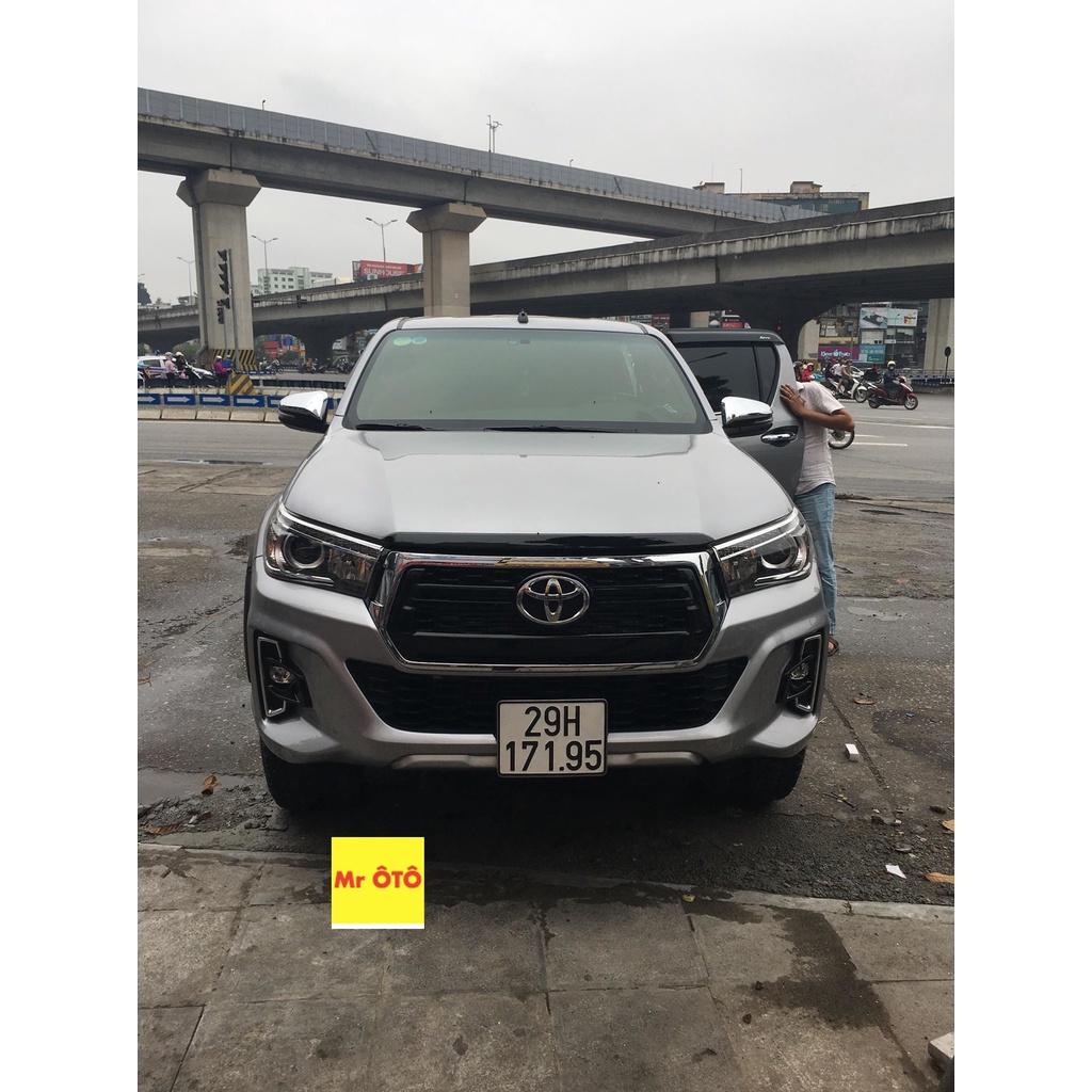 Rèm Che Nắng Xe Toyota Hilux 2019-2021 Hàng Loại 1. Cam Kết Vải Dày Dặn, Chuẩn Khít Theo Xe
