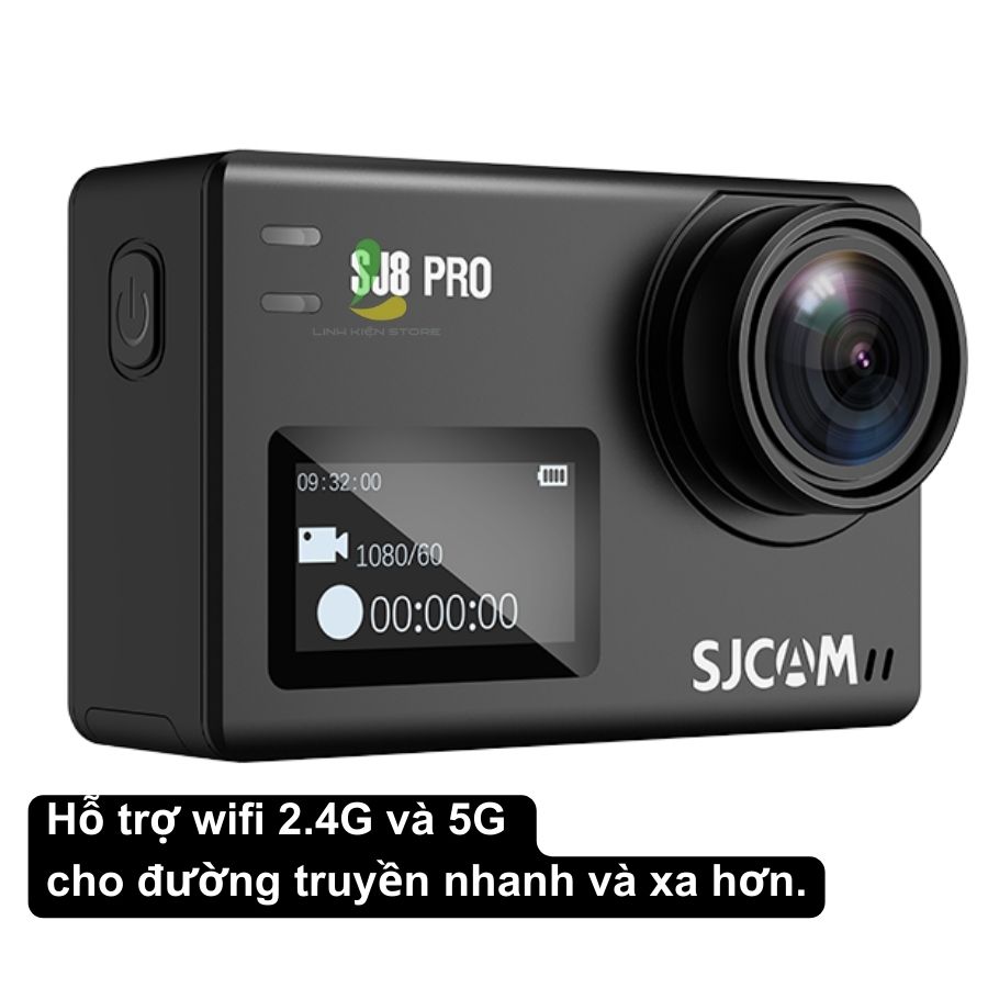 Camera Hành Trình Sjcam SJ8 Pro 4K Wifi - Hàng Chính Hãng