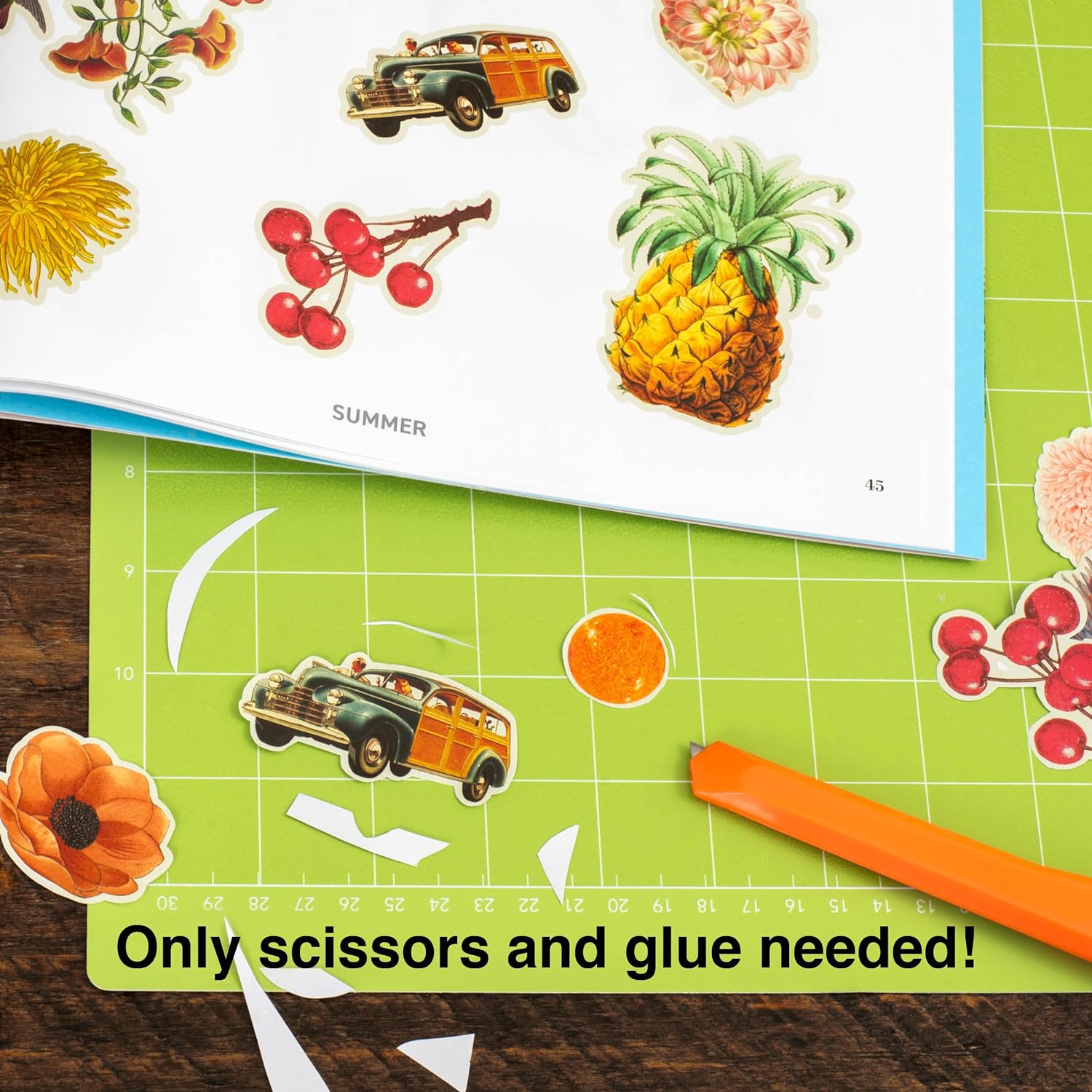 Four Seasons : Create Four Elegant Collages with the Images in this Surprising Kit