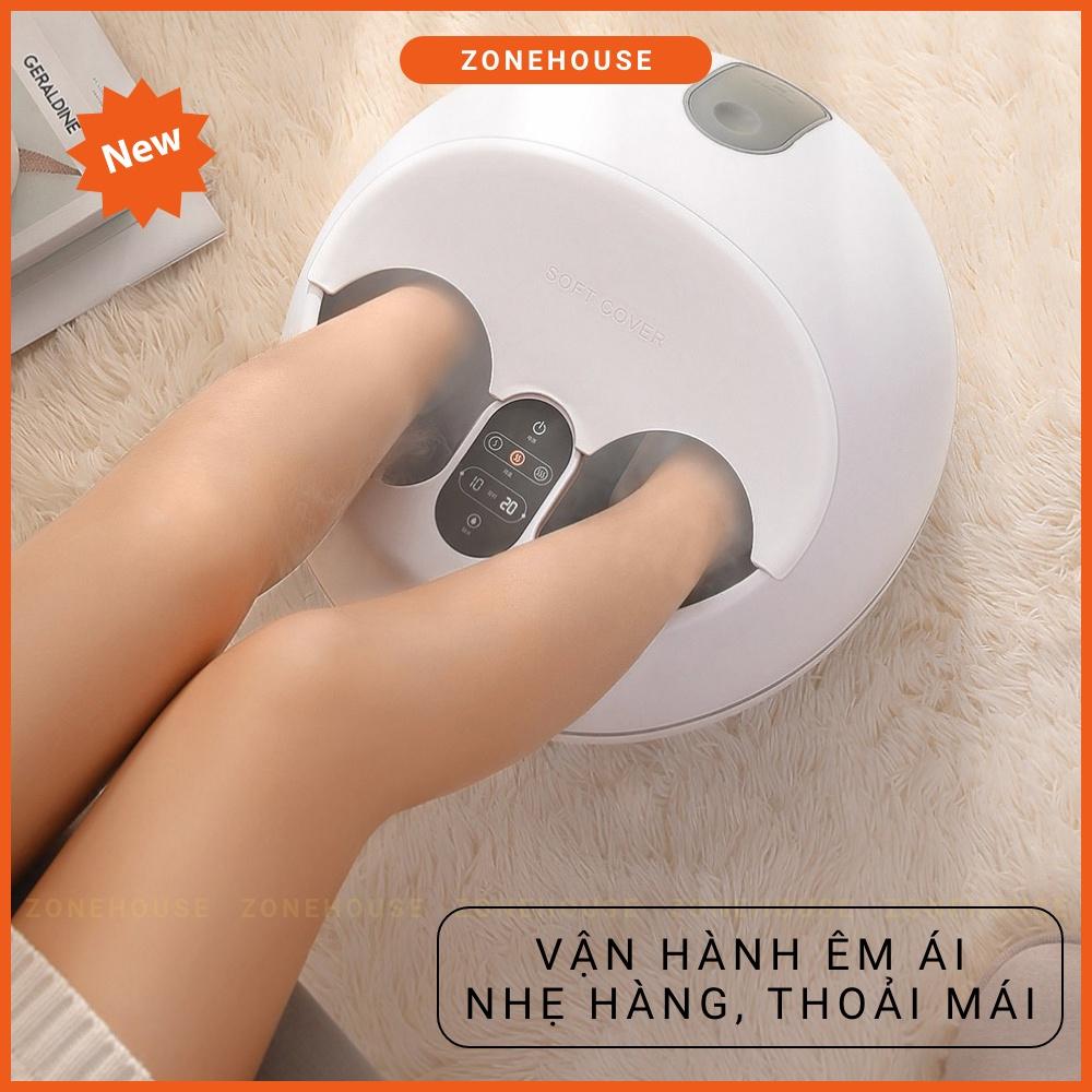 Máy ngâm chân massage xông nhiệt bấm huyệt ZONEHOUSE - Bồn ngâm chân Massage nhiệt sưởi ấm