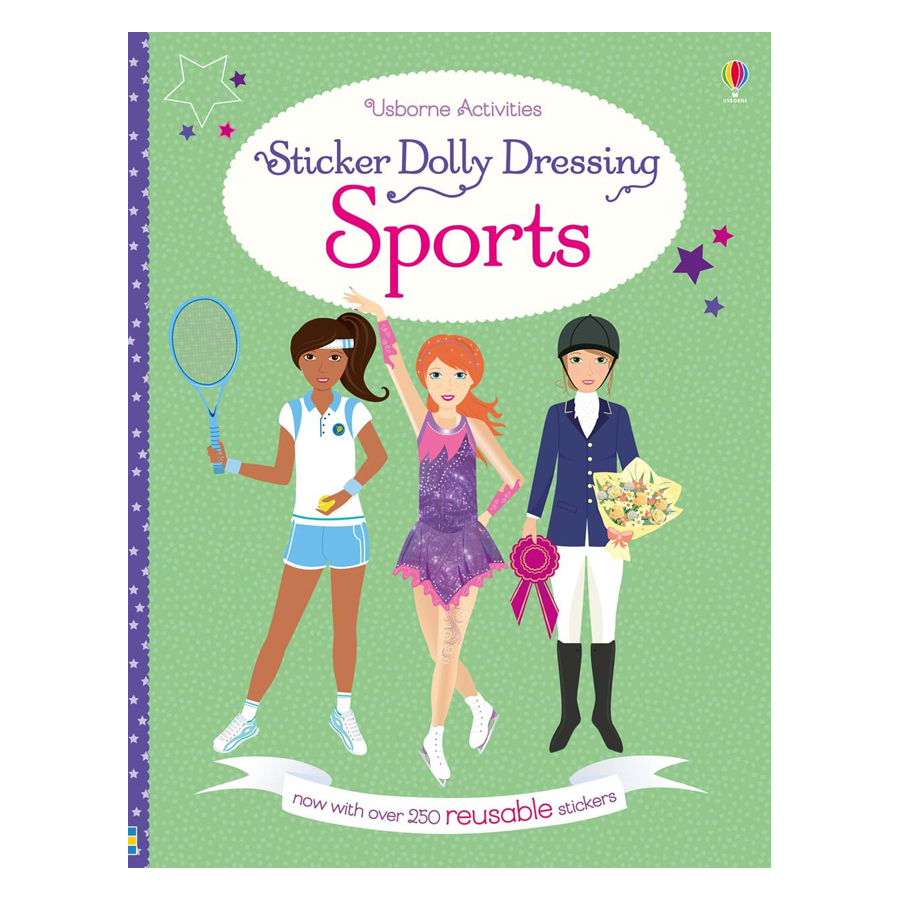 Usborne Sticker Dolly Dressing: Sports