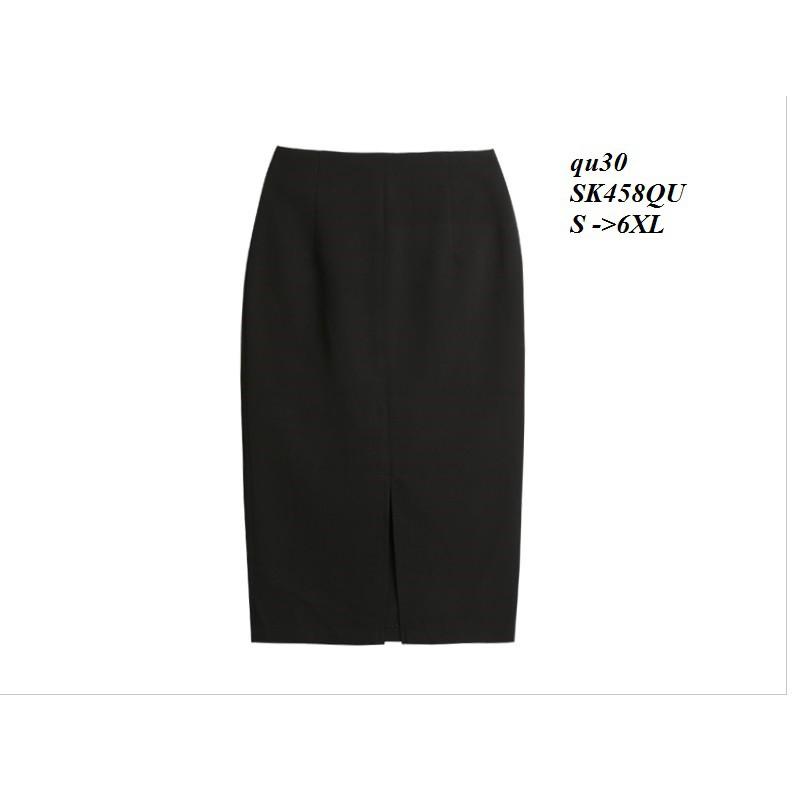 SK374 CHÂN VÁY ÔM XẺ TÀ TRƯỚC