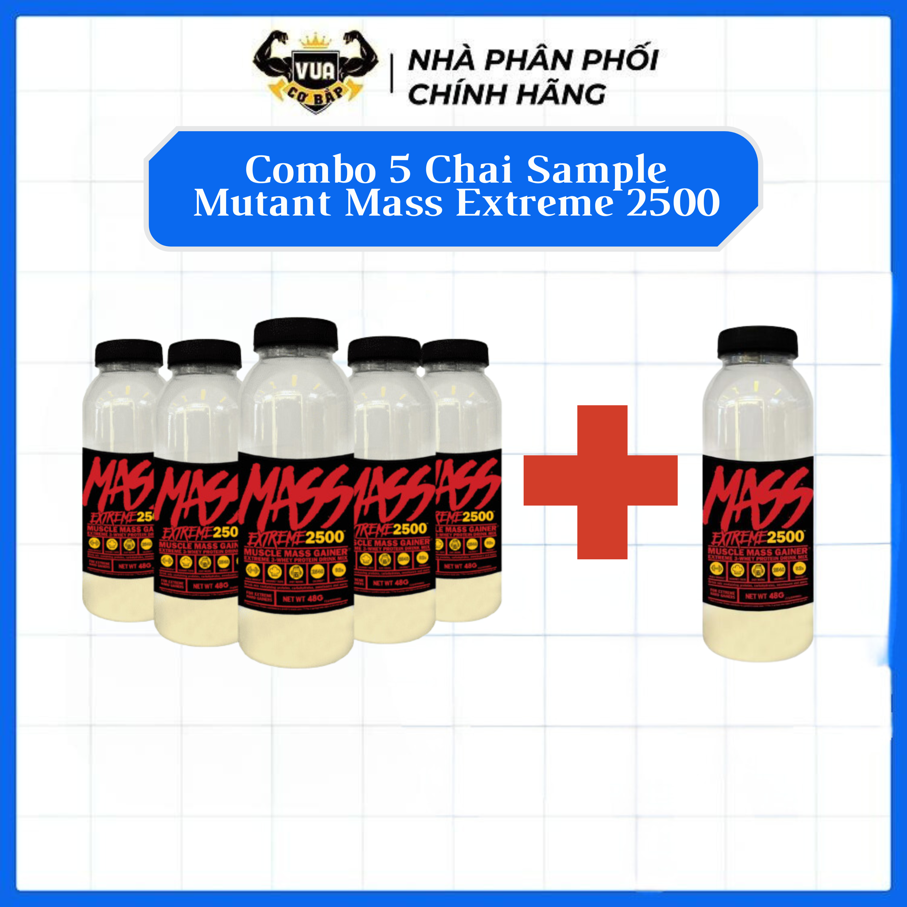 Combo 5 Chai Sample Mutant Mass Extreme 2500