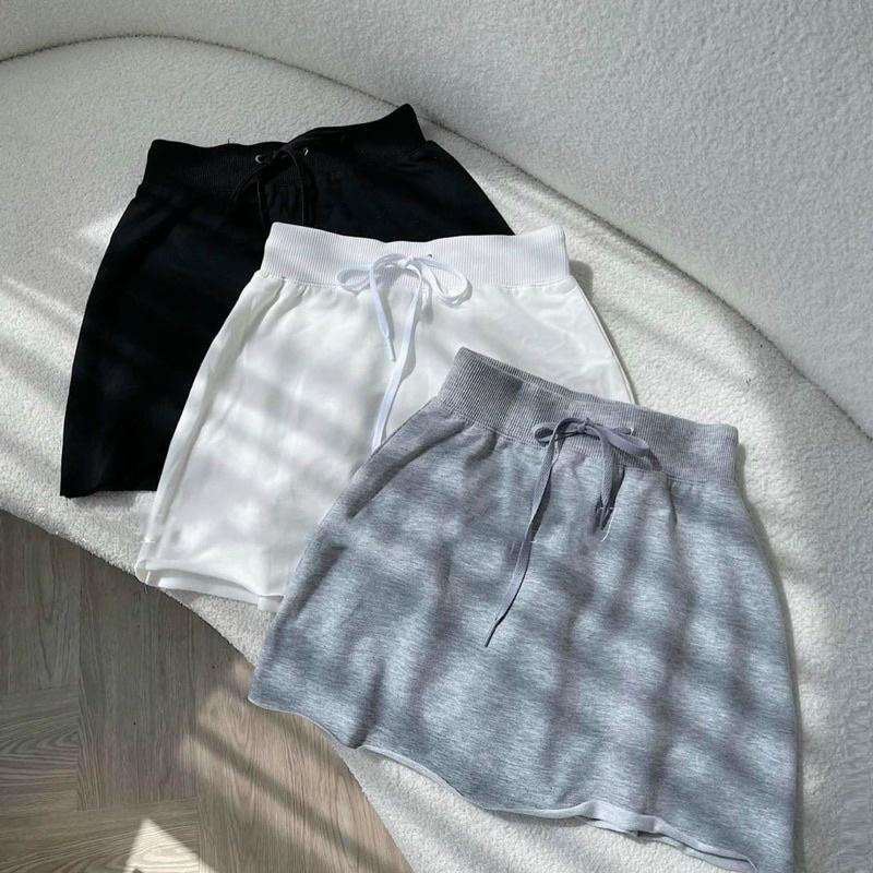 Set áo 2 dây hở lưng váy A