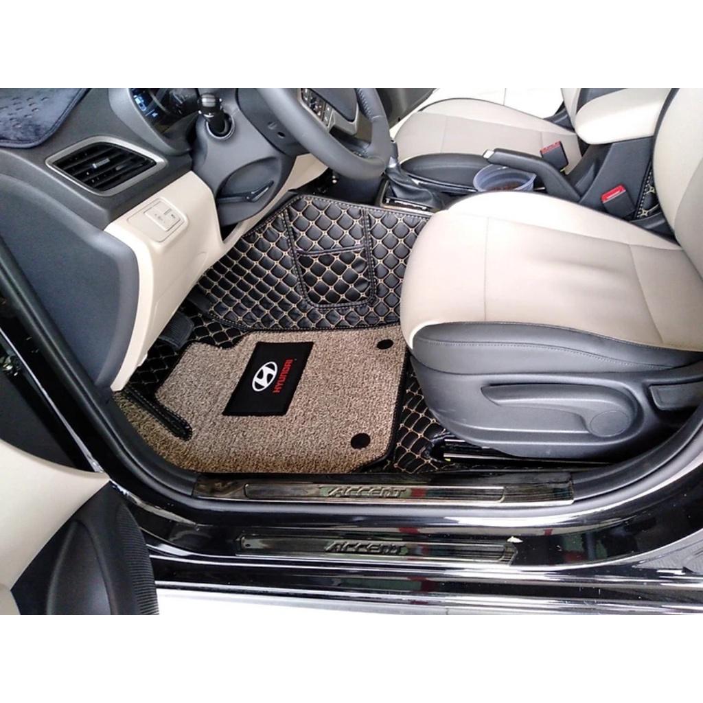 Thảm Lót Sàn Xe Hyundai CRETA 2022, Thảm 5D mẫu da cao cấp, kết hợp rối sàn, Chuẩn Phom, Đa Dạng Mẫu Mã
