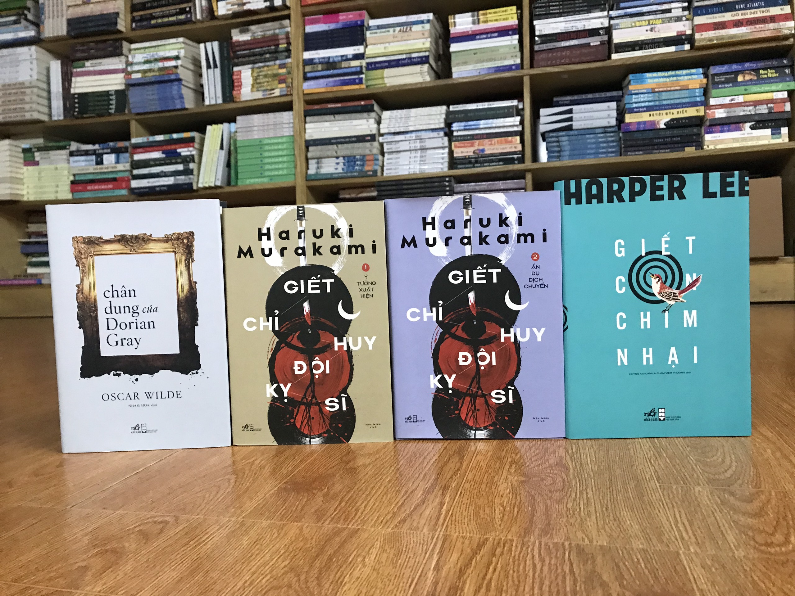 Combo 3 tiểu thuyết nổi tiếng của Oscar Wilde + Harper Lee + Haruki Murakami  (tặng kèm bookmark)
