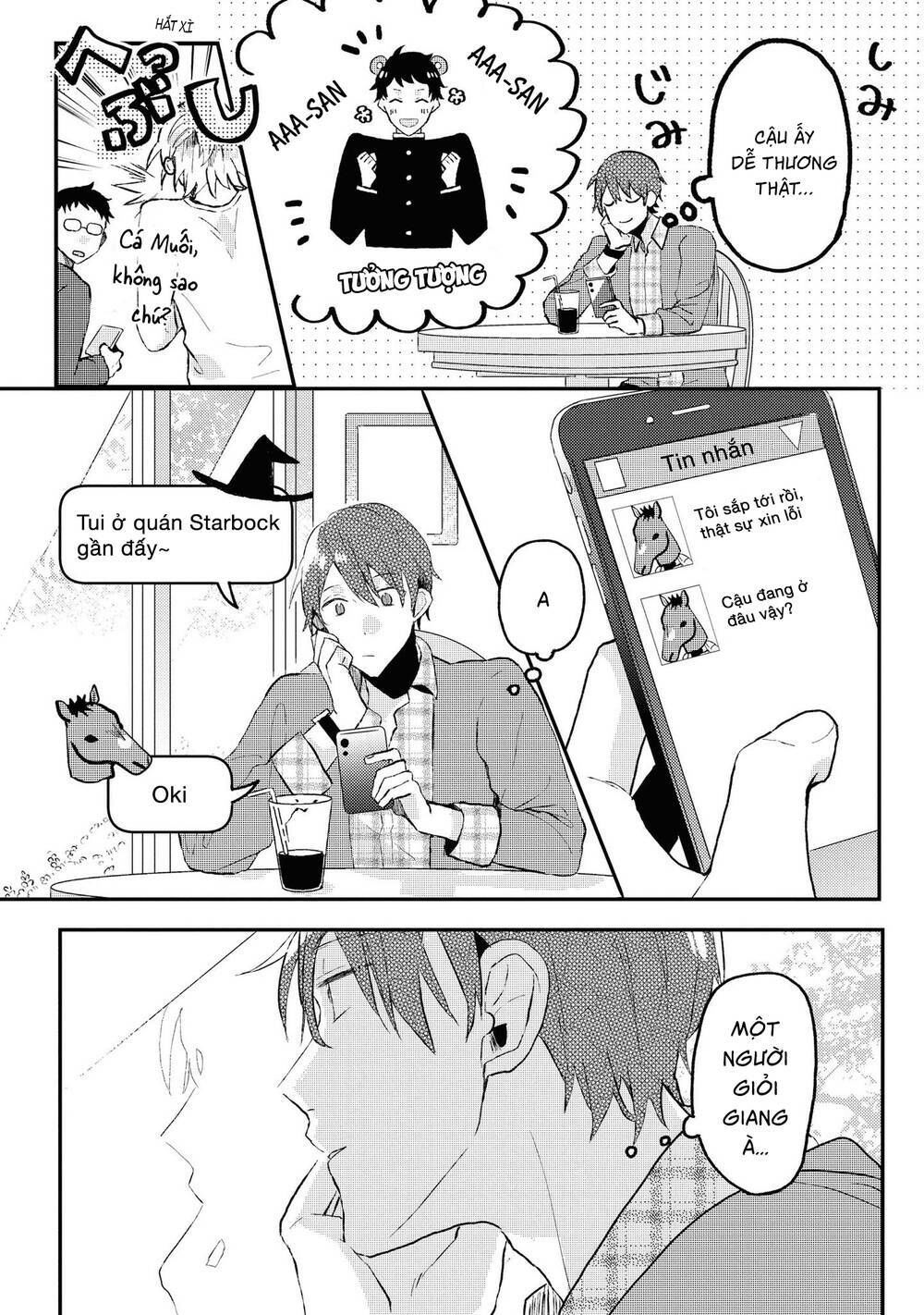 đồng đội game online, té là ngài sếp khó tính chapter 8 5