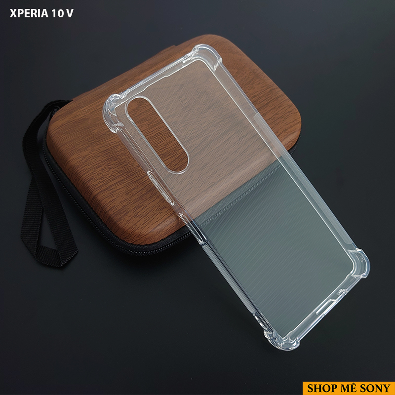 Xperia 1 V - Xperia 5 V - Xperia 10 V - Ốp chống sốc trong suốt 4 góc