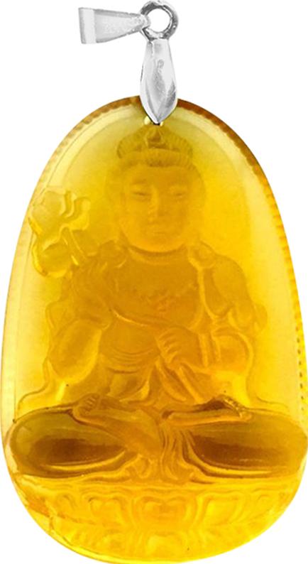 Mặt Dây Chuyền Khắc Ngài Đại Thế Chí Bồ Tát Bạc Quang Thản MDNA5