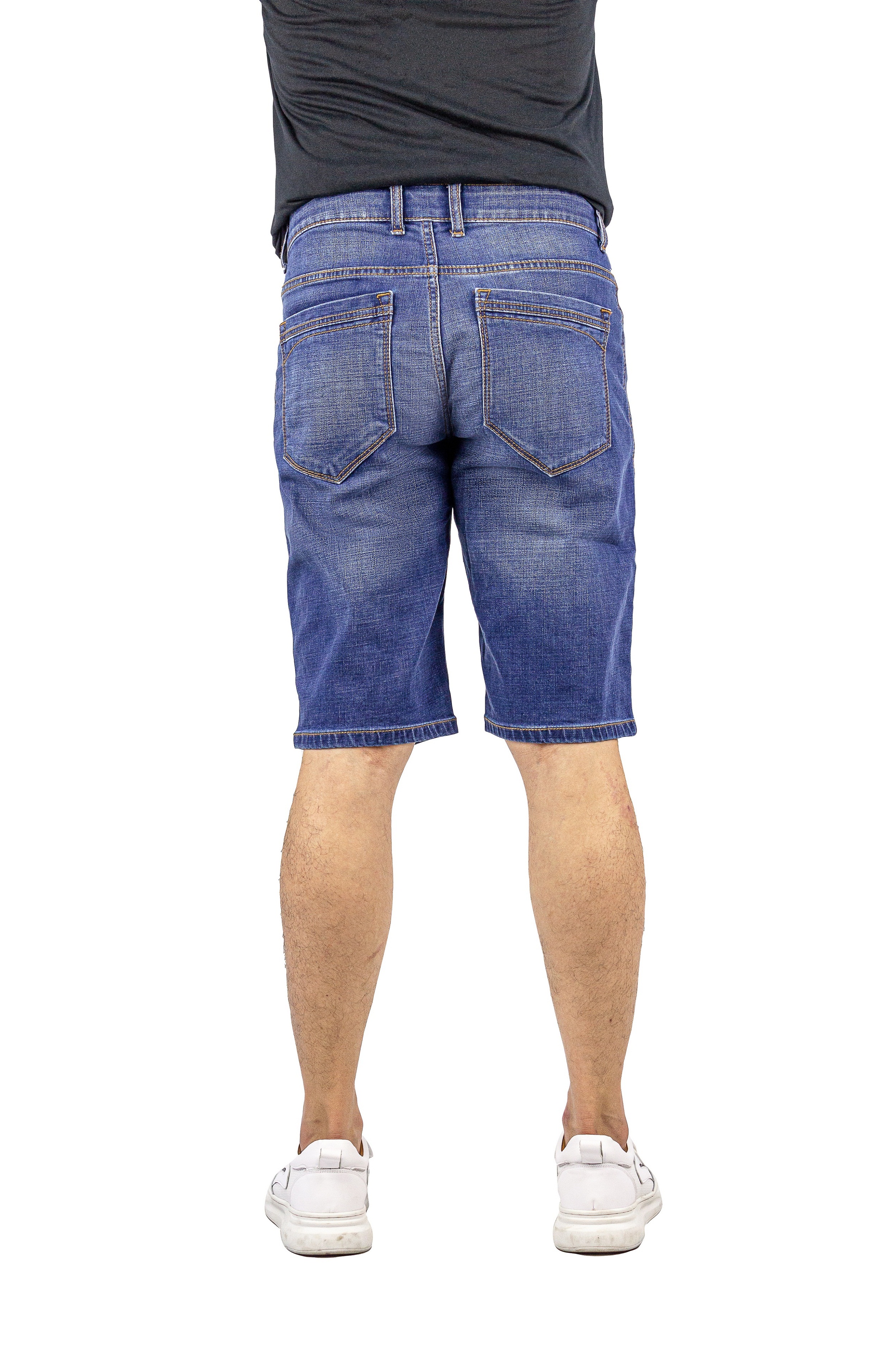 Quần short jean nam râu mèo MESSI SJM1167-20