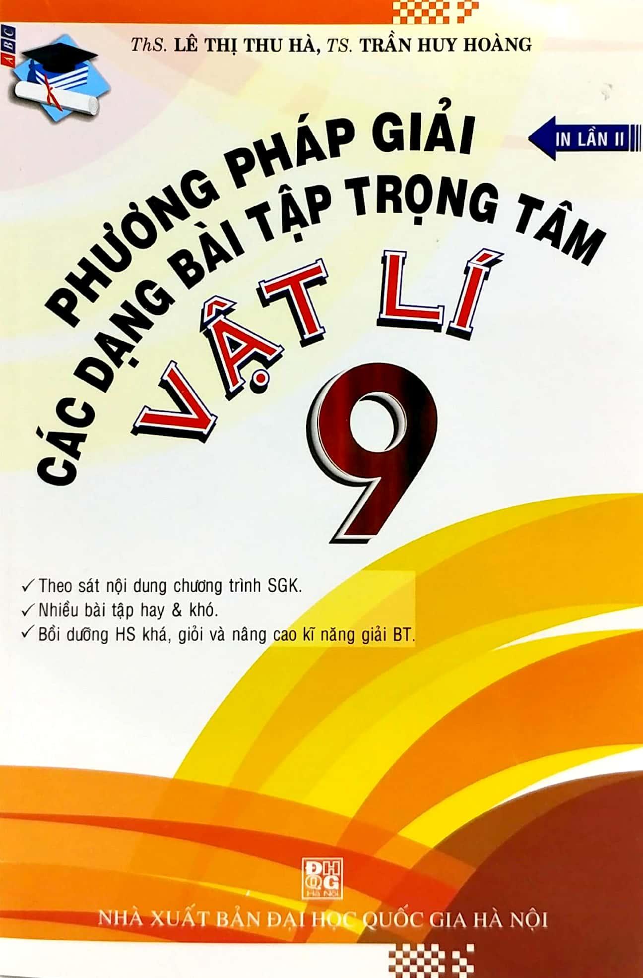 Phương Pháp Giải Các Dạng Bài Tập Trọng Tâm Vật Lí 9