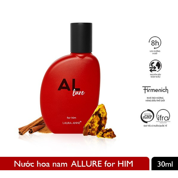 Nước Hoa Nam Laura Anne Allure 30ml Chính Hãng