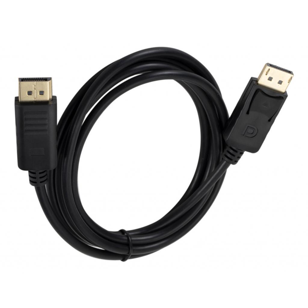 Display Connector Extension Cable Male to Male Display Connector Cable Black Cable