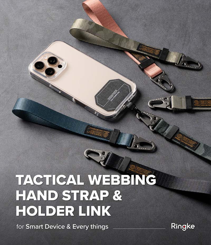 Dây đeo RINGKE Holder Link Tactical Webbing Hand Strap - Hàng Chính Hãng