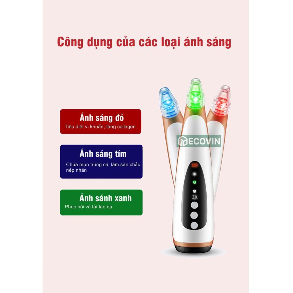 Máy Hút Mụn .Máy Massage Nóng . Làm Sạch Bã Nhờn Và Bụi Bẩn