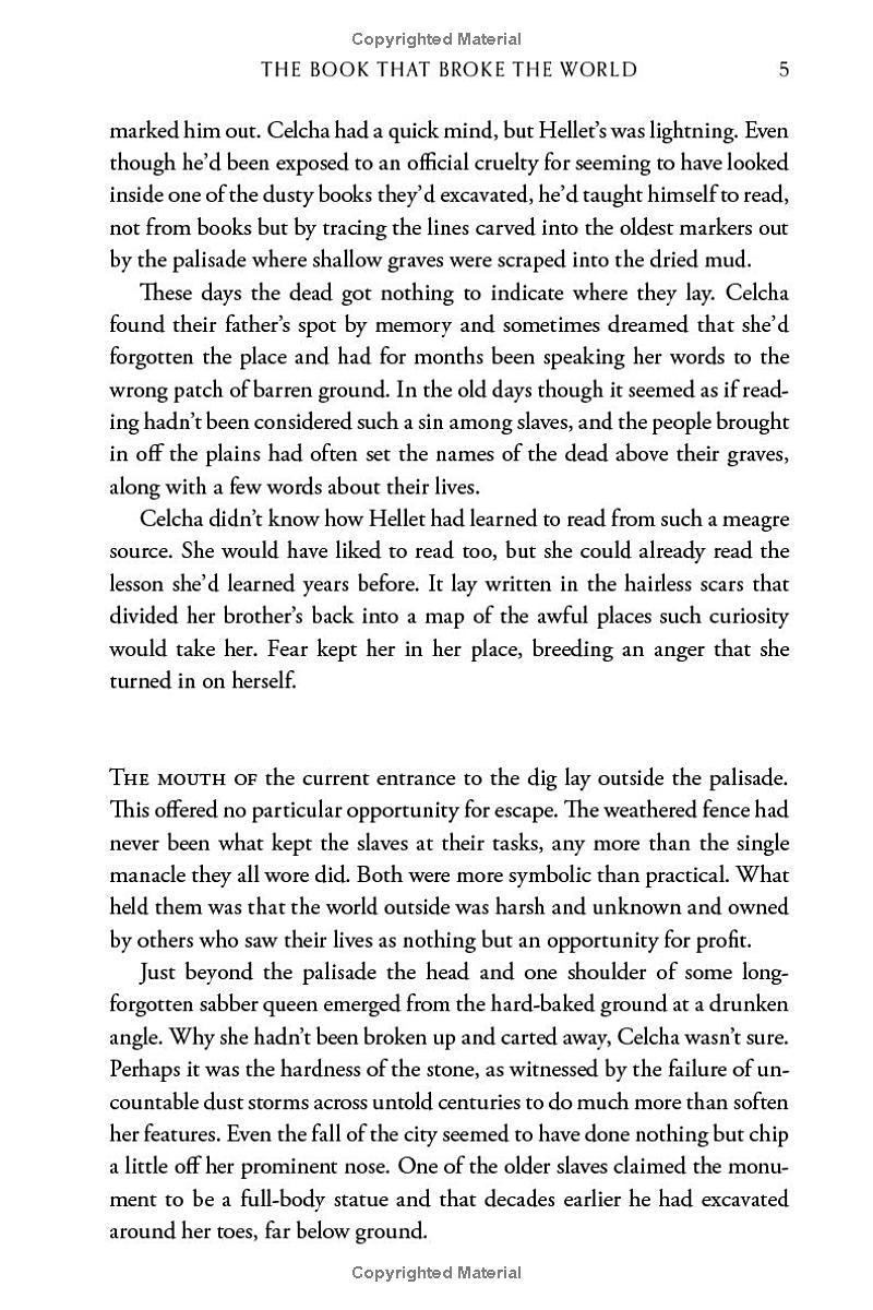 Sách ngoại văn: The Library Trilogy (2) - The Book That Broke The World