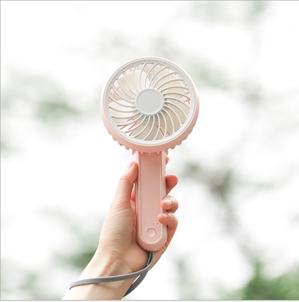 Quạt Mini có pin sạc tiện dụng, 3 chế độ gió cực mát