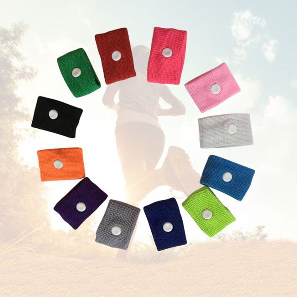 2 Cái Chống Buồn nôn Băng cổ tay Hỗ trợ cổ tay Vòng tay an toàn thể thao Vòng đeo tay chống say tàu xe Vòng đeo tay Bộ dụng cụ du lịch ngoài trời Color: red