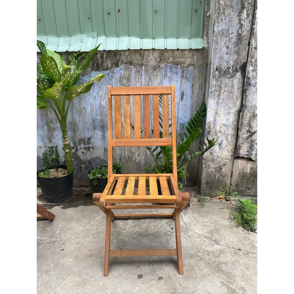 Ghế xếp sân vườn, cà phê, sân thượng