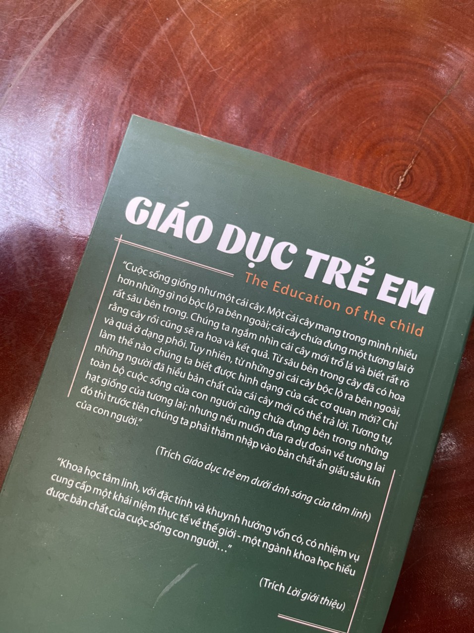 GIÁO DỤC TRẺ EM – Những bài giảng đầu tiên về giáo dục – Rudolf Steiner - Nguyễn Hồng dịch – Nxb Tri Thức
