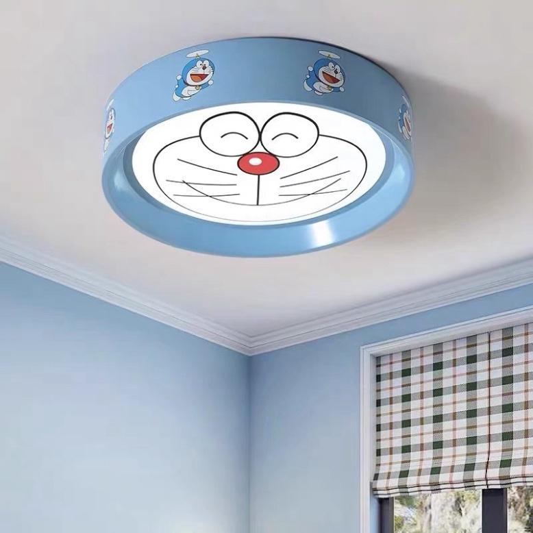 Đèn trần phòng trẻ em,đen trần hình Doraemon xanh DT