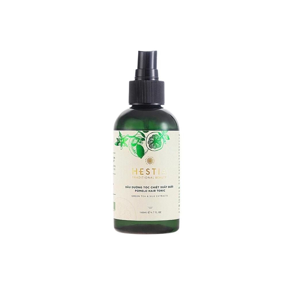 Tinh Dầu Bưởi Xịt Mọc Tóc - Tinh Dầu Dưỡng Tóc Hestia Pomelo Hair Tonic 140ml