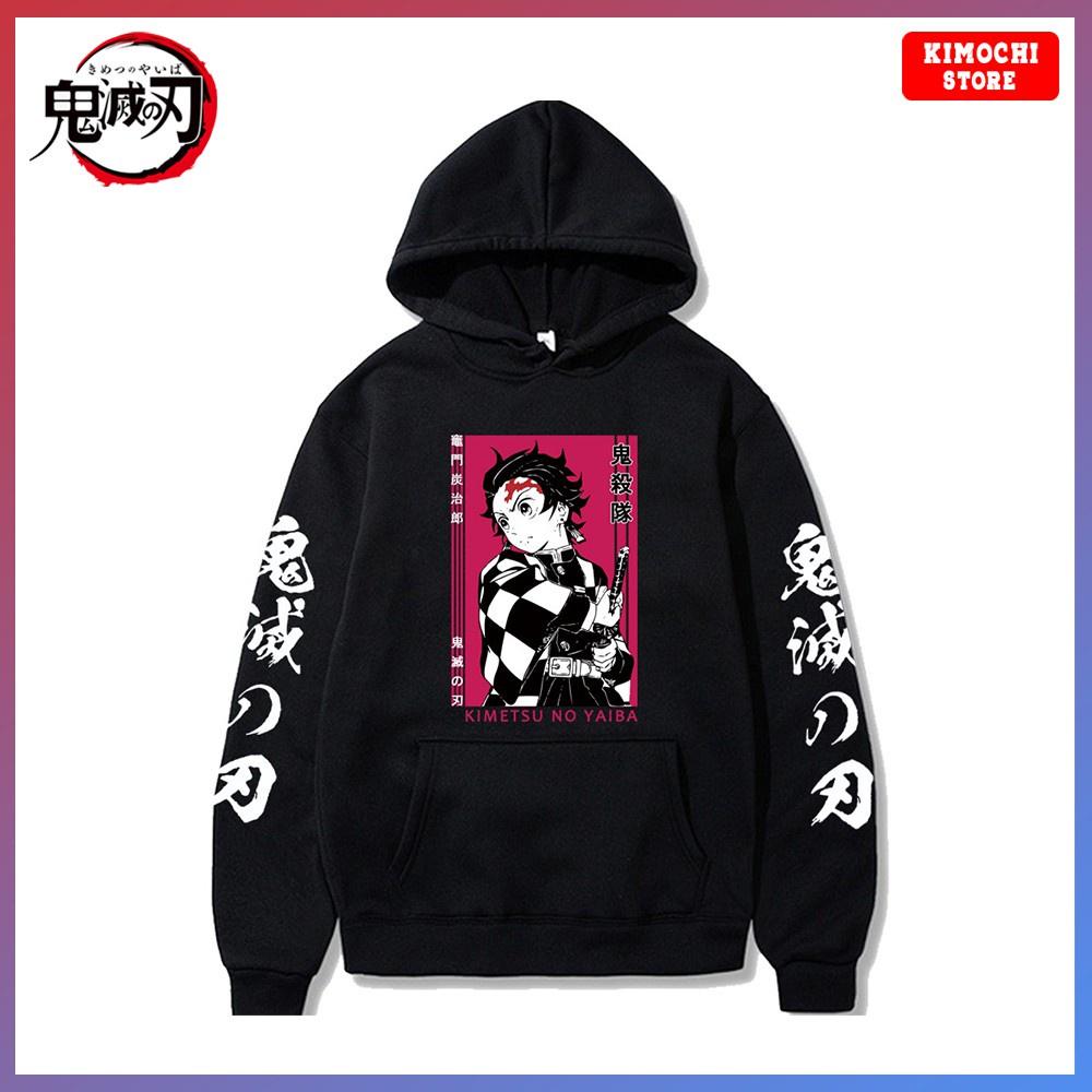 Áo Hoodie Nam - Nữ in hình Anime Kimetsu No Yaiba 2 Mẫu áo mùa đông 2022