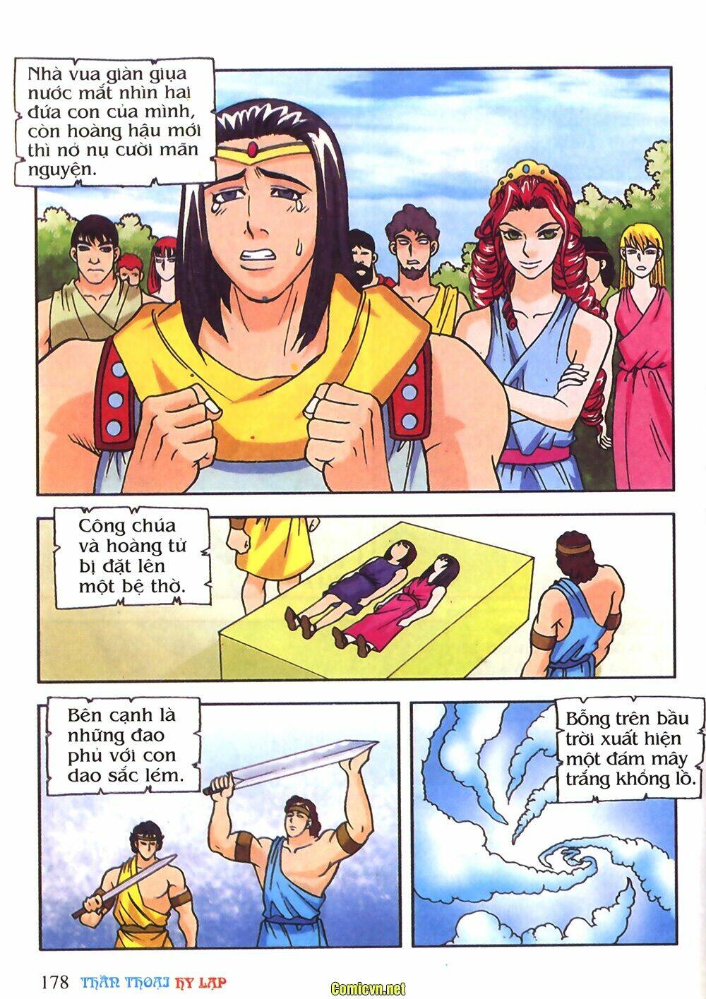 thần thoại hy lạp màu chapter 22 23