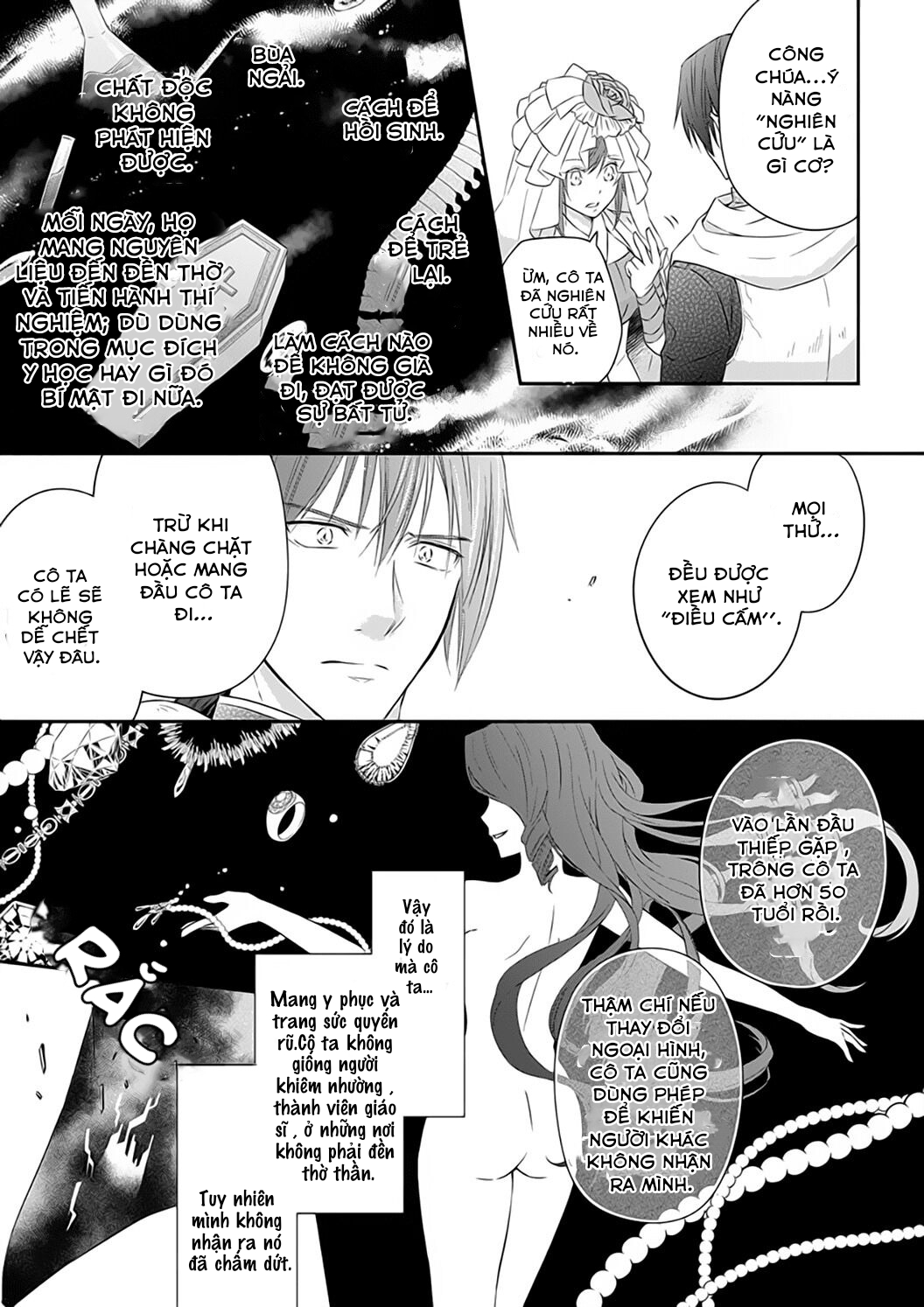 công chúa bị nguyền rủa được giam giữ bởi kỵ sĩ tàn bạo - khắc lên dấu ấn của tình yêu vĩnh cửu chapter 2 10