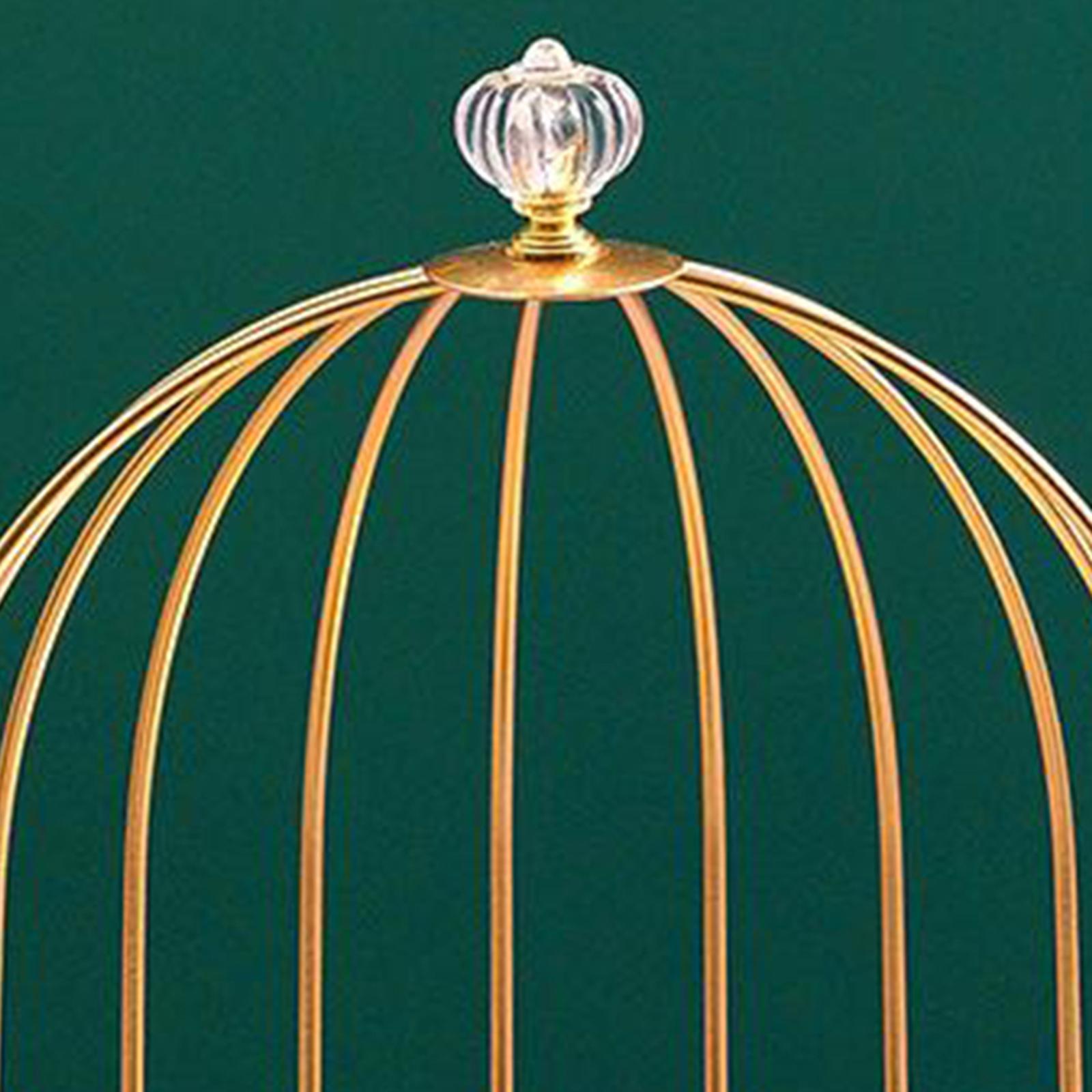 2X Bird Cage Desktop Perfume Organizer Holder Countertop Makeup Rack 1-Tier