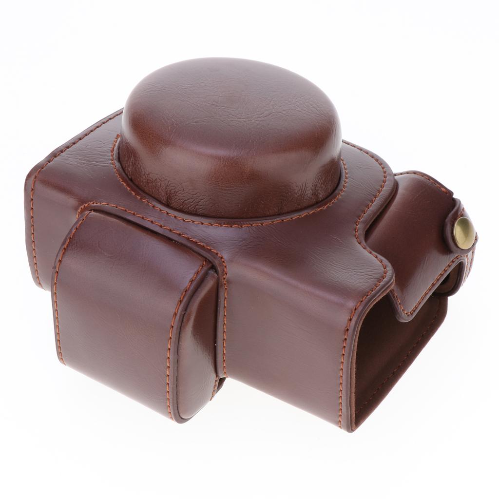 PU Leather Camera Case Protective Cover for  G1 X Mark III