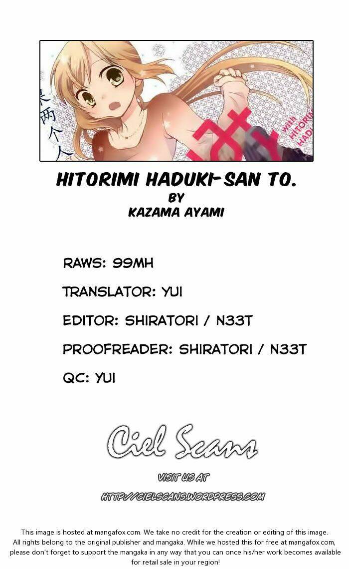 hitorimi haduki-san to chapter 2 1
