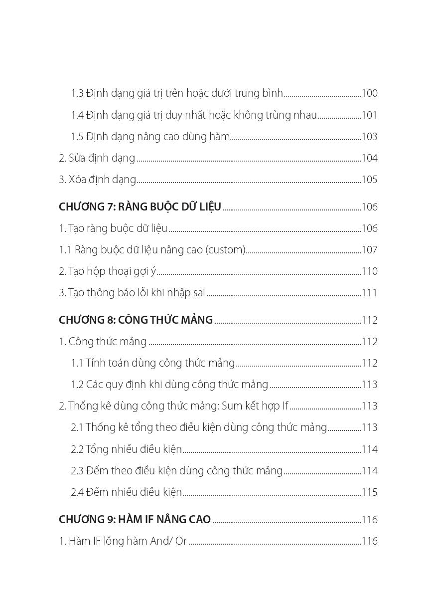 Sách - Hướng Dẫn Thực Hành Excel Từ Cơ Bản Đến Nâng Cao