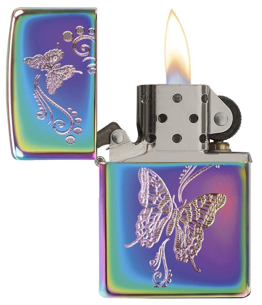 Bật Lửa Zippo Butterflies Spectrum Chrome 28442